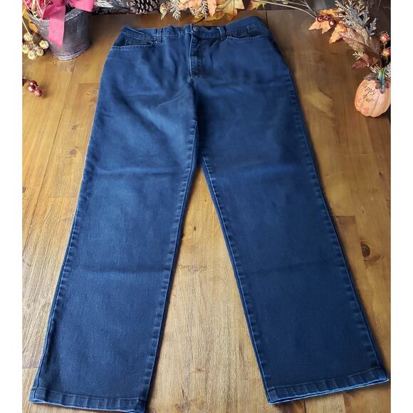 GLORIA VANDERBILT Amanda Blue Jeans Size 12 - Picture 2 of 7